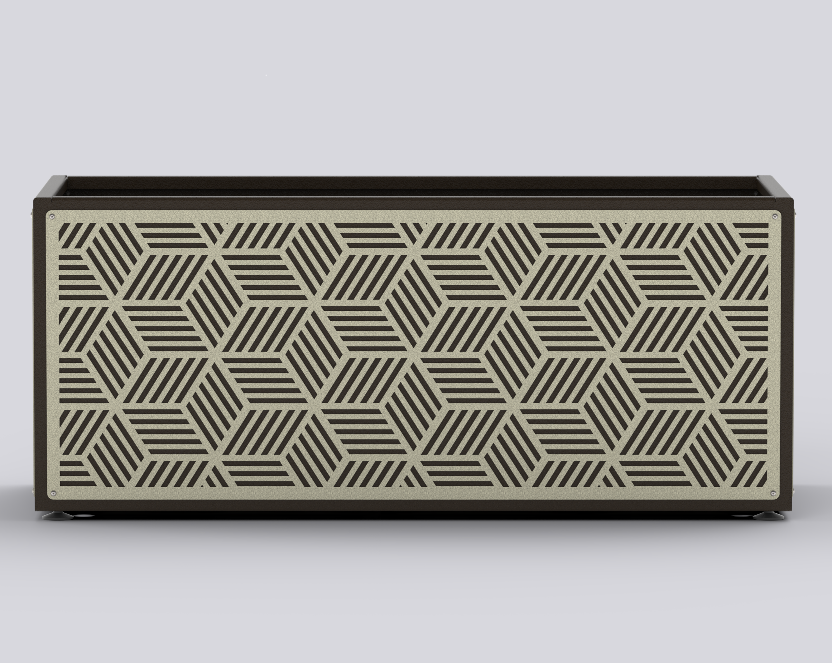 KUB - Jardinière Prestige - rectangle 50x100x50cm