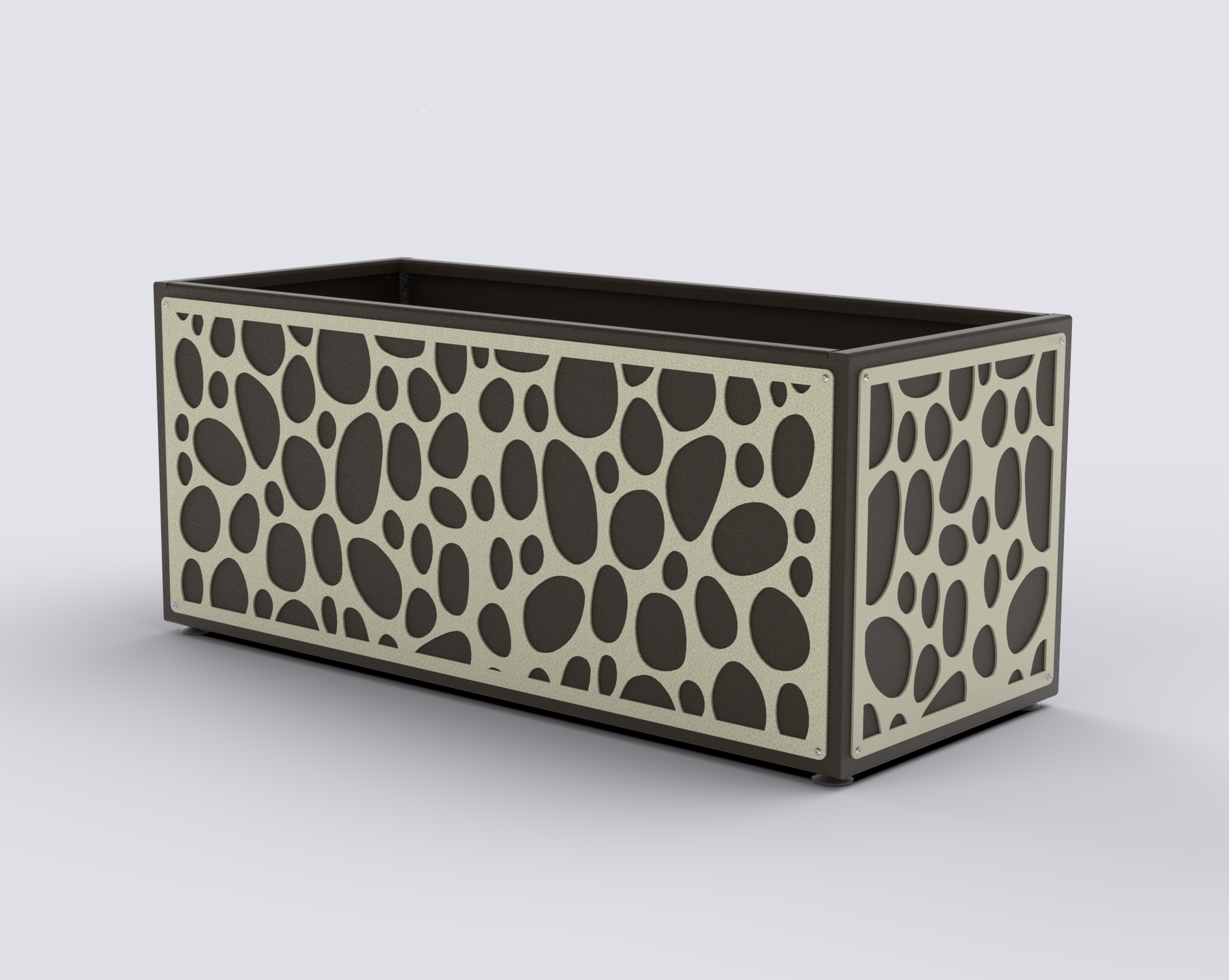RIVIERA - Jardinière Prestige - rectangle 50x100x50cm