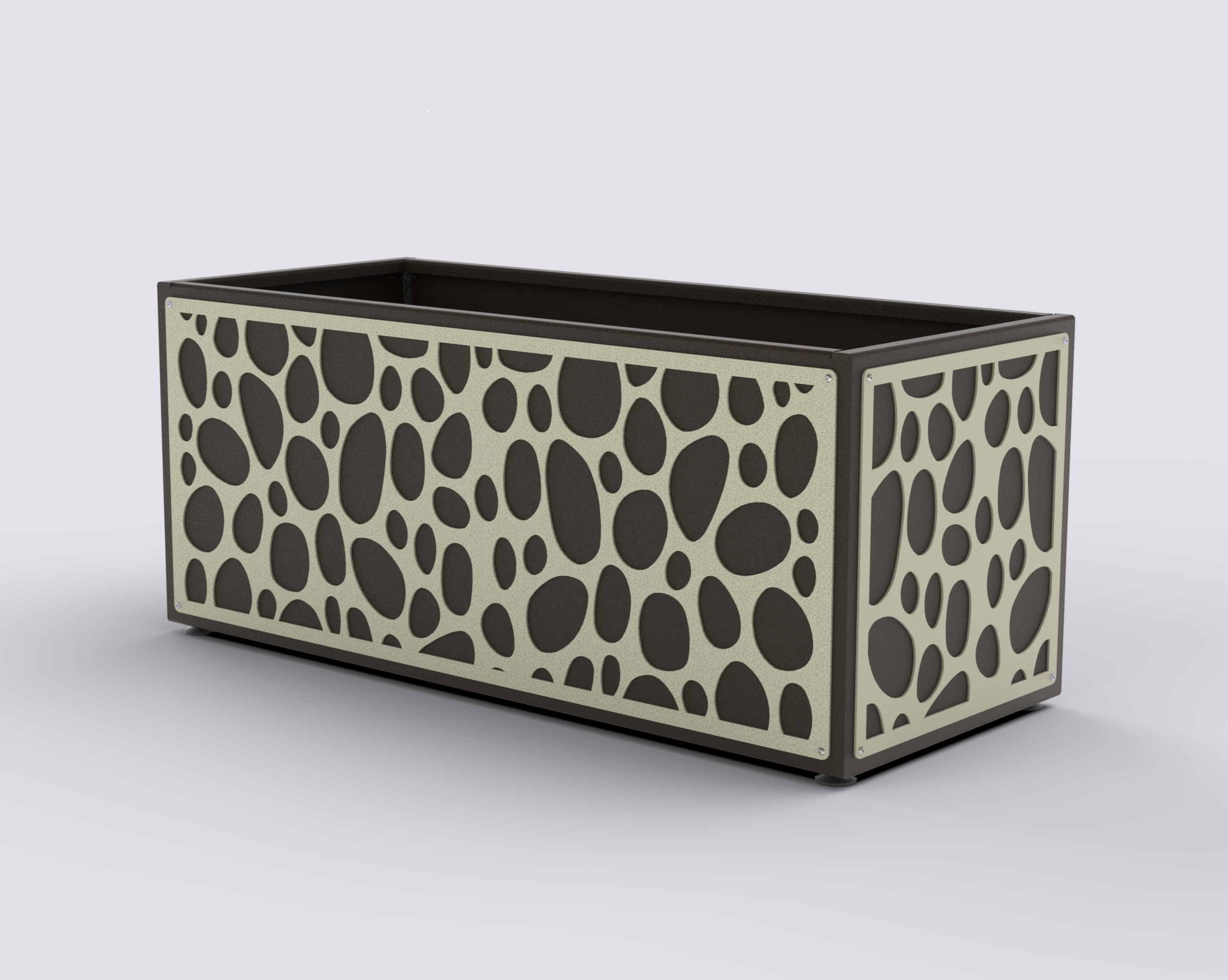 RIVIERA - Jardinière Prestige - rectangle 50x120x50cm