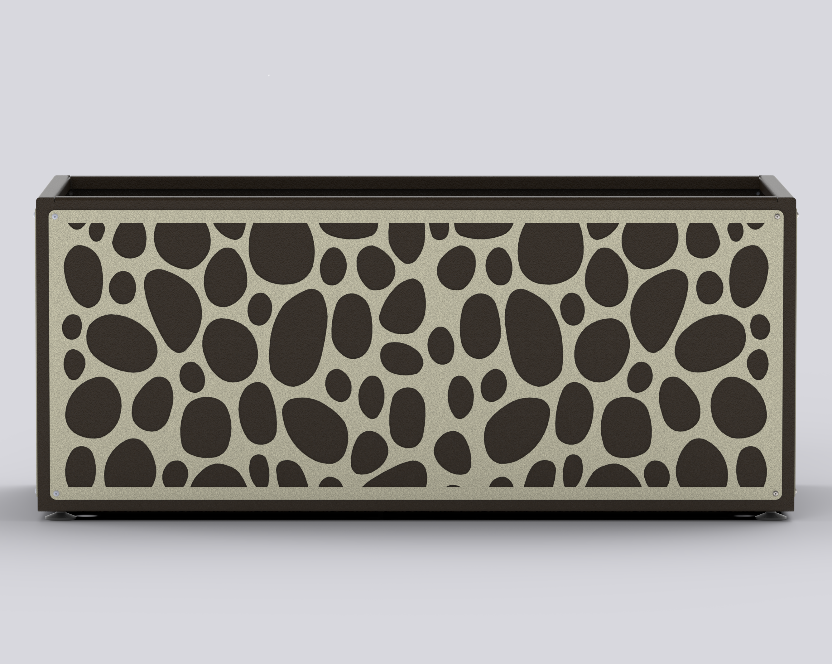 RIVIERA - Jardinière Prestige - rectangle 50x145x50cm