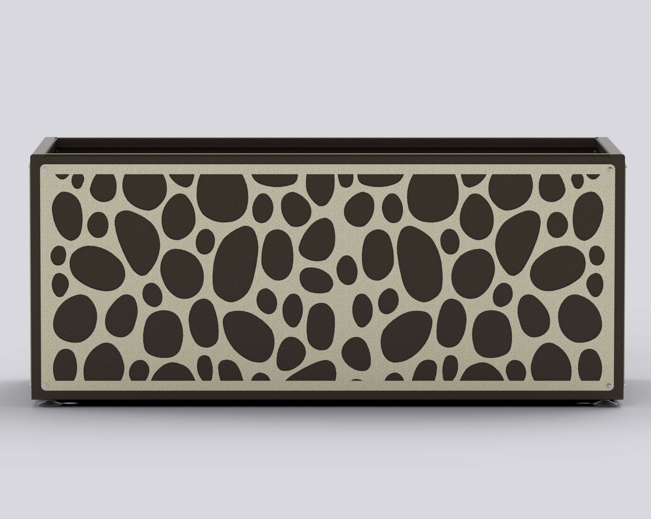 RIVIERA - Jardinière Prestige - rectangle 50x100x50cm