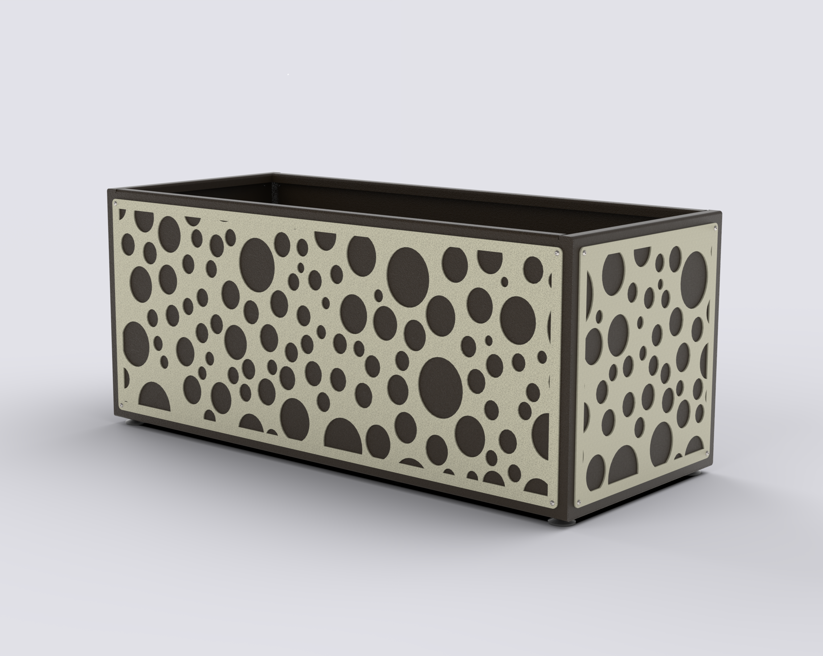 ECLIPSE - Jardinière Prestige - rectangle 50x100x50cm