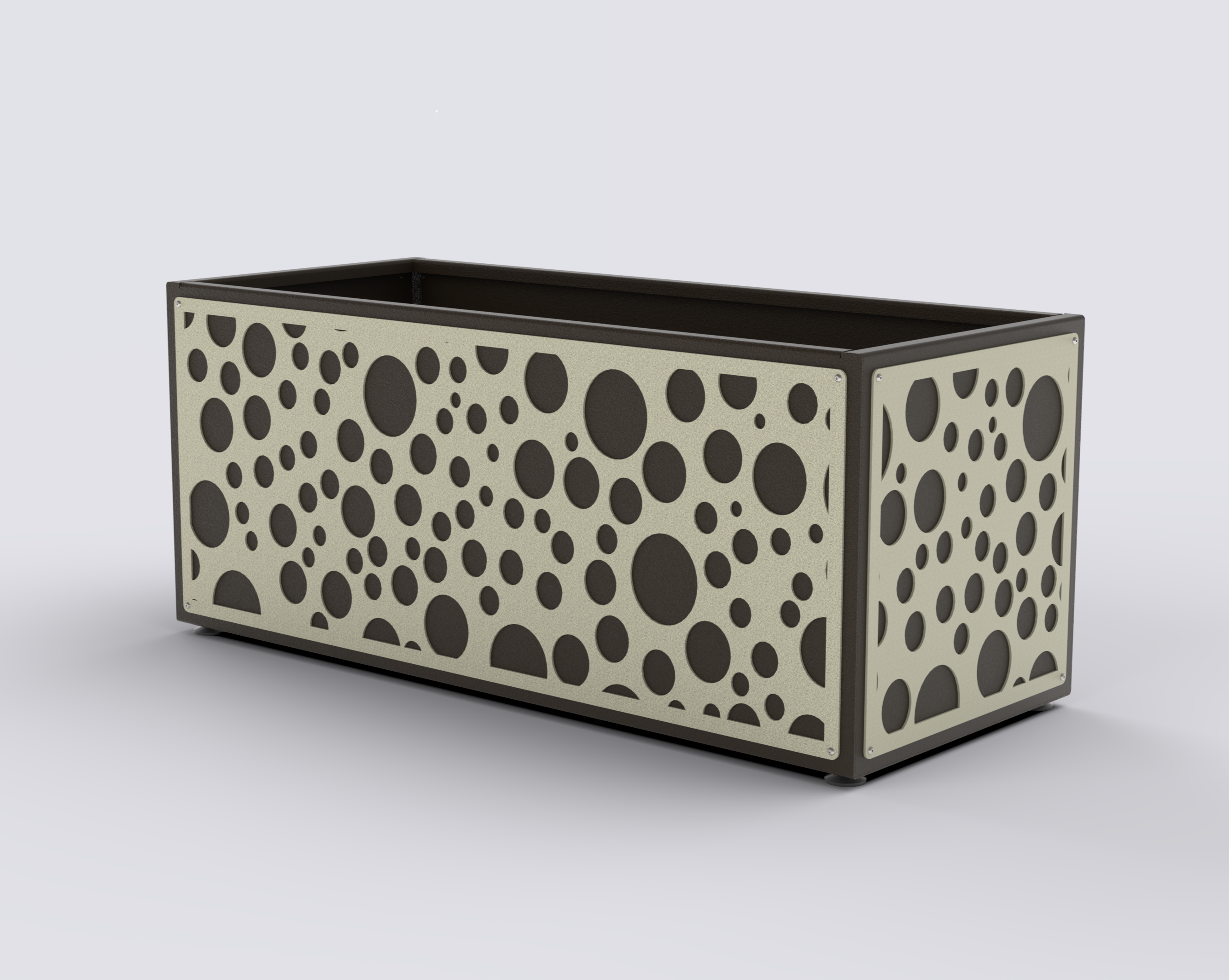 ECLIPSE - Jardinière Prestige - rectangle 50x120x50cm