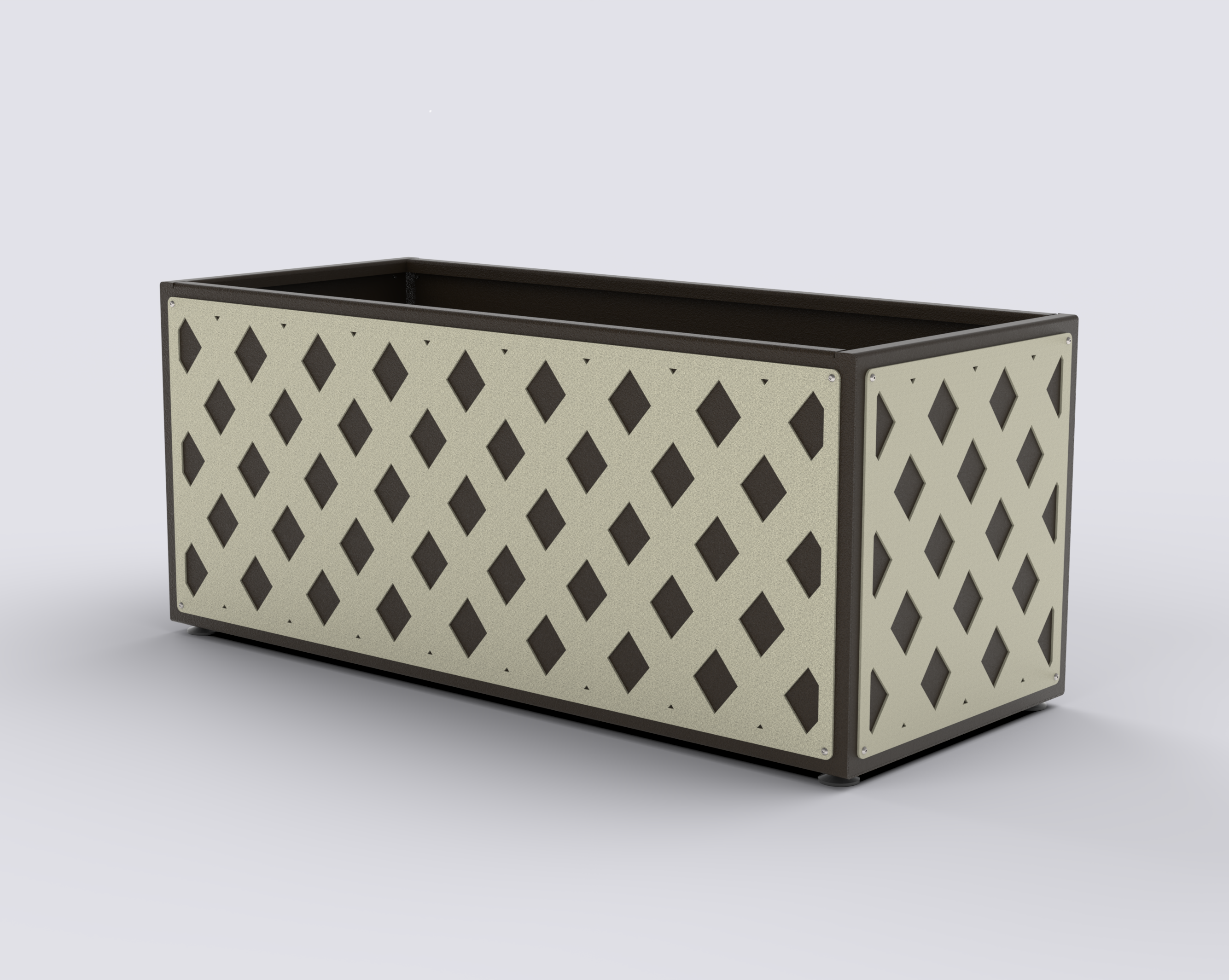 PRISM - Jardinière Prestige - rectangle 50x100x50cm