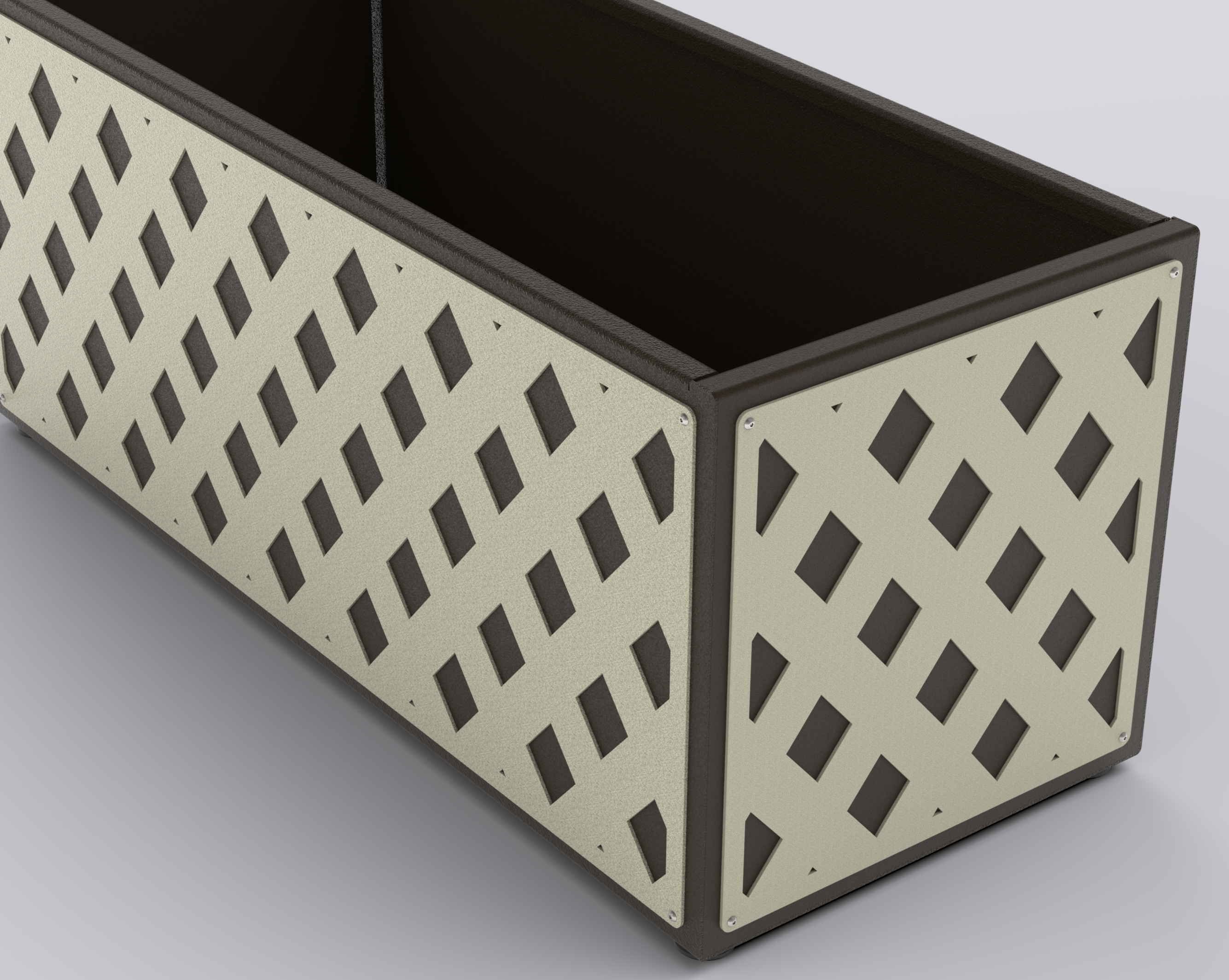 PRISM - Jardinière Prestige - rectangle 50x145x50cm