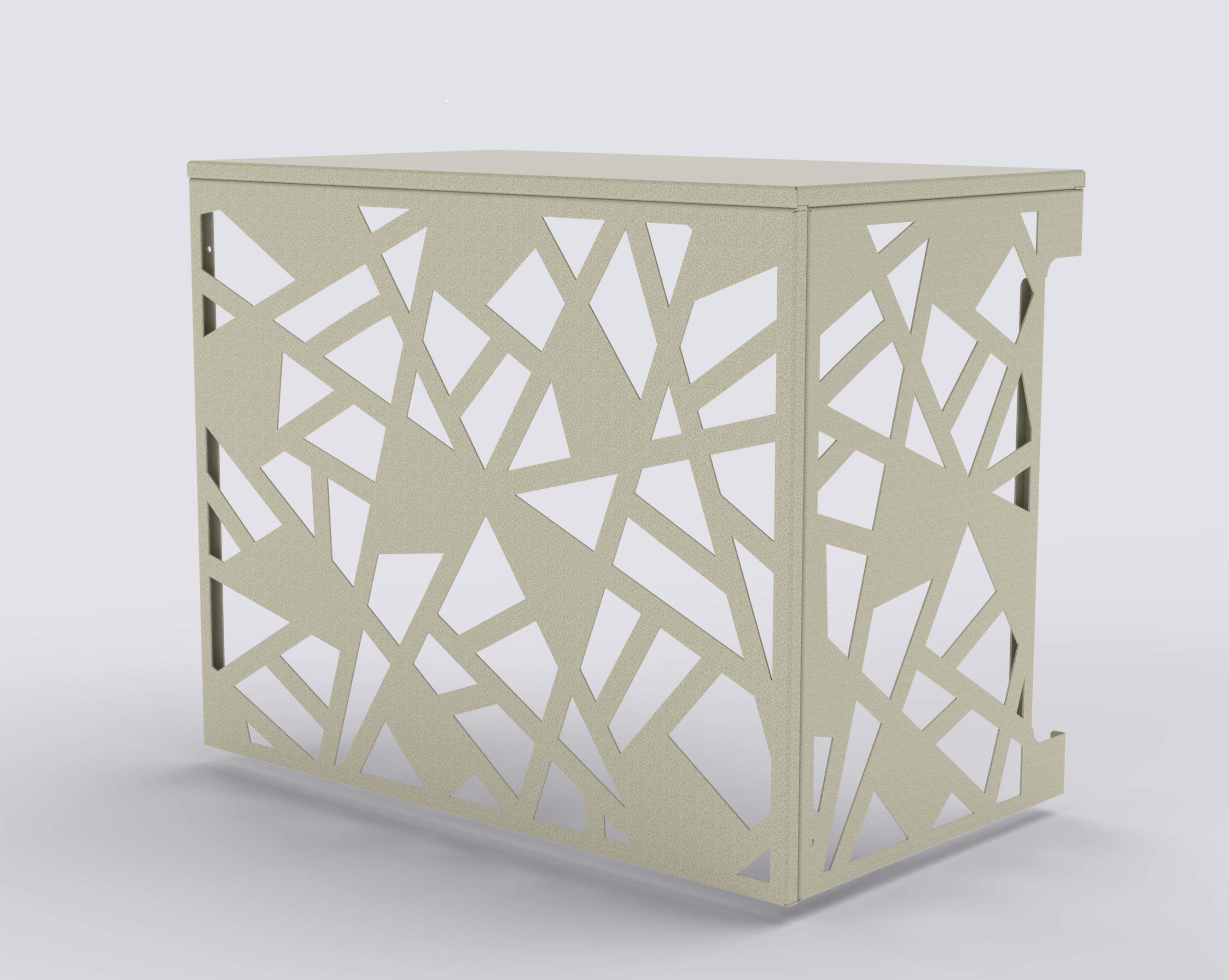 LINEA - Cache-climatisation en aluminium