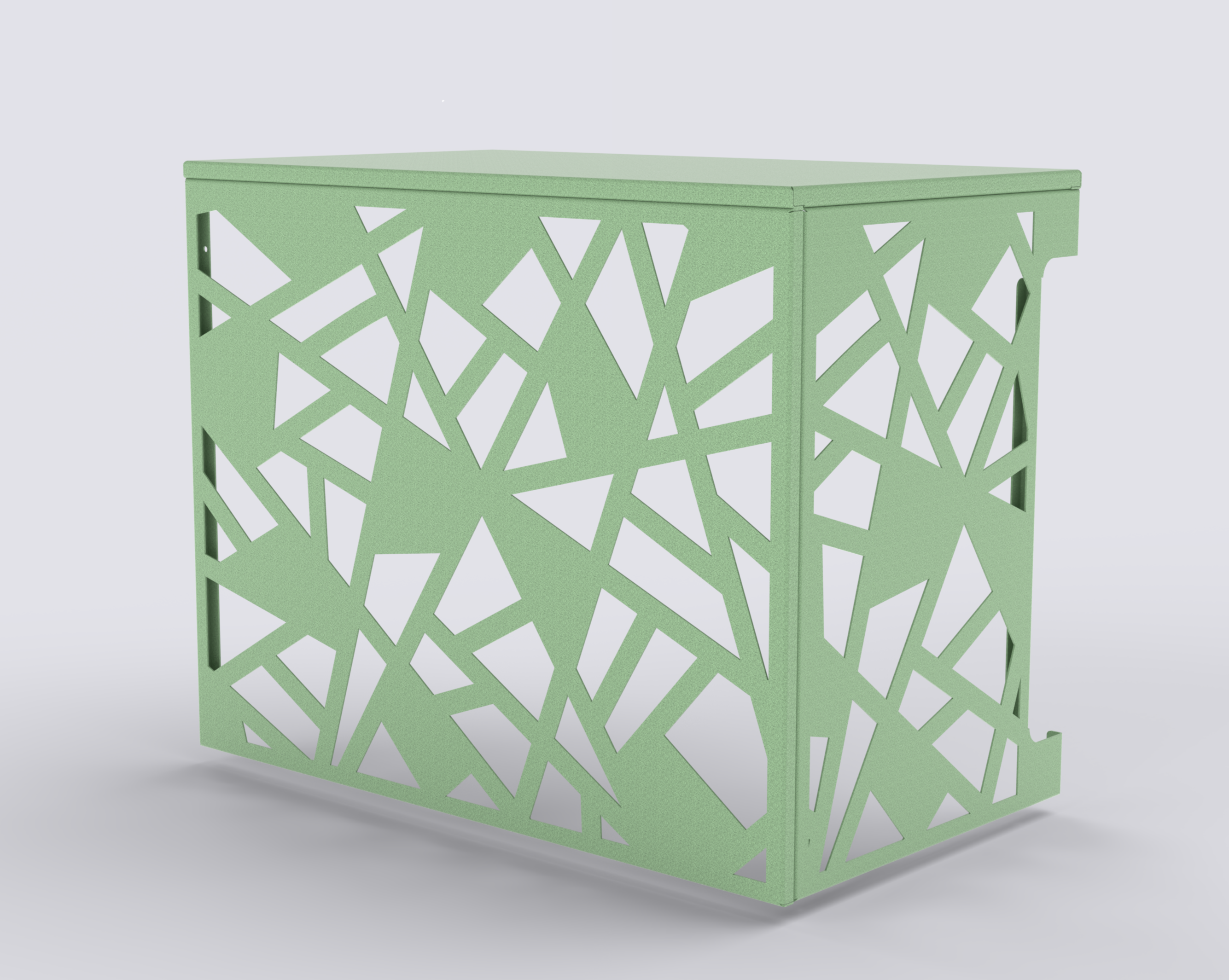 LINEA - Cache-climatisation en aluminium