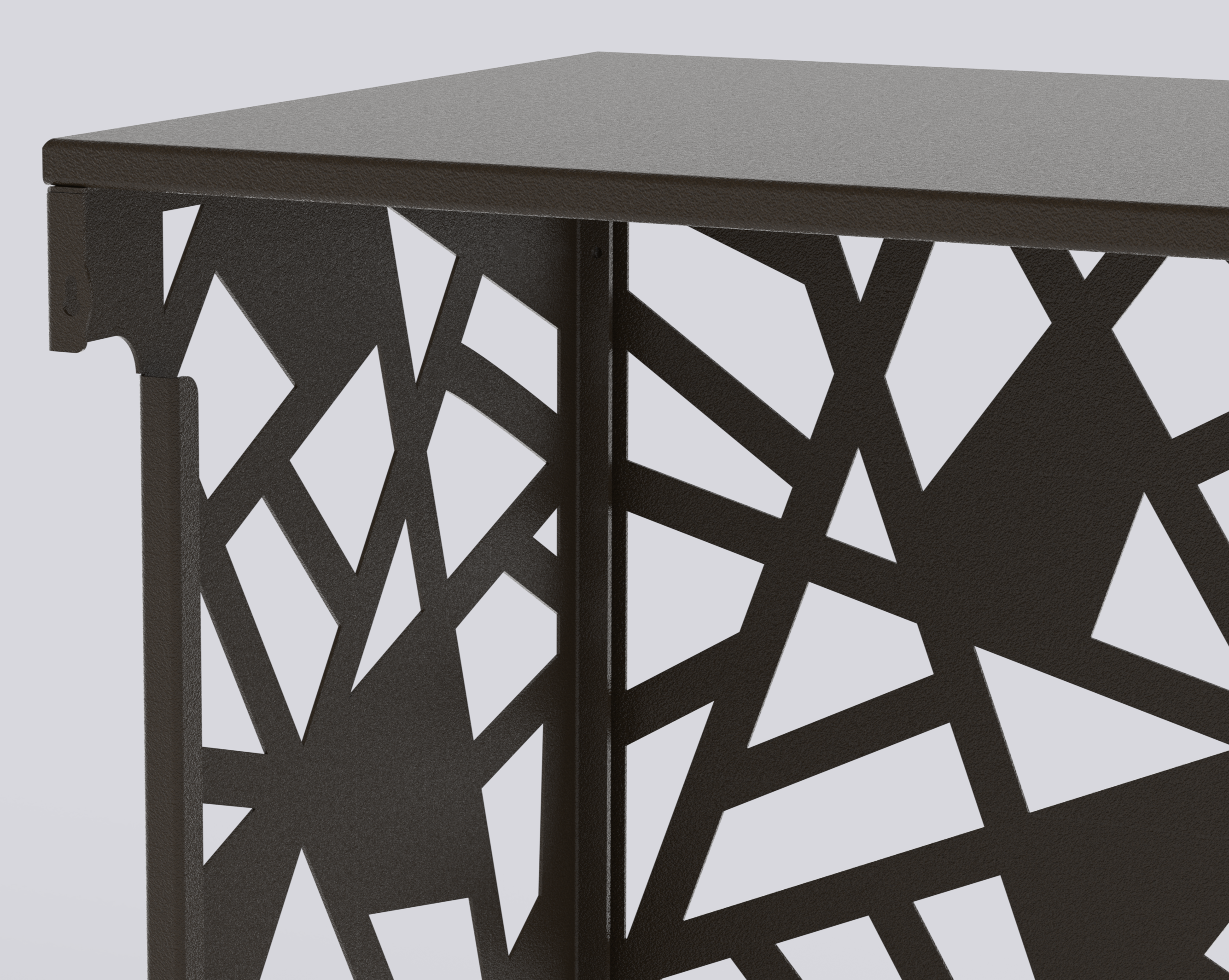 LINEA - Cache-climatisation en aluminium
