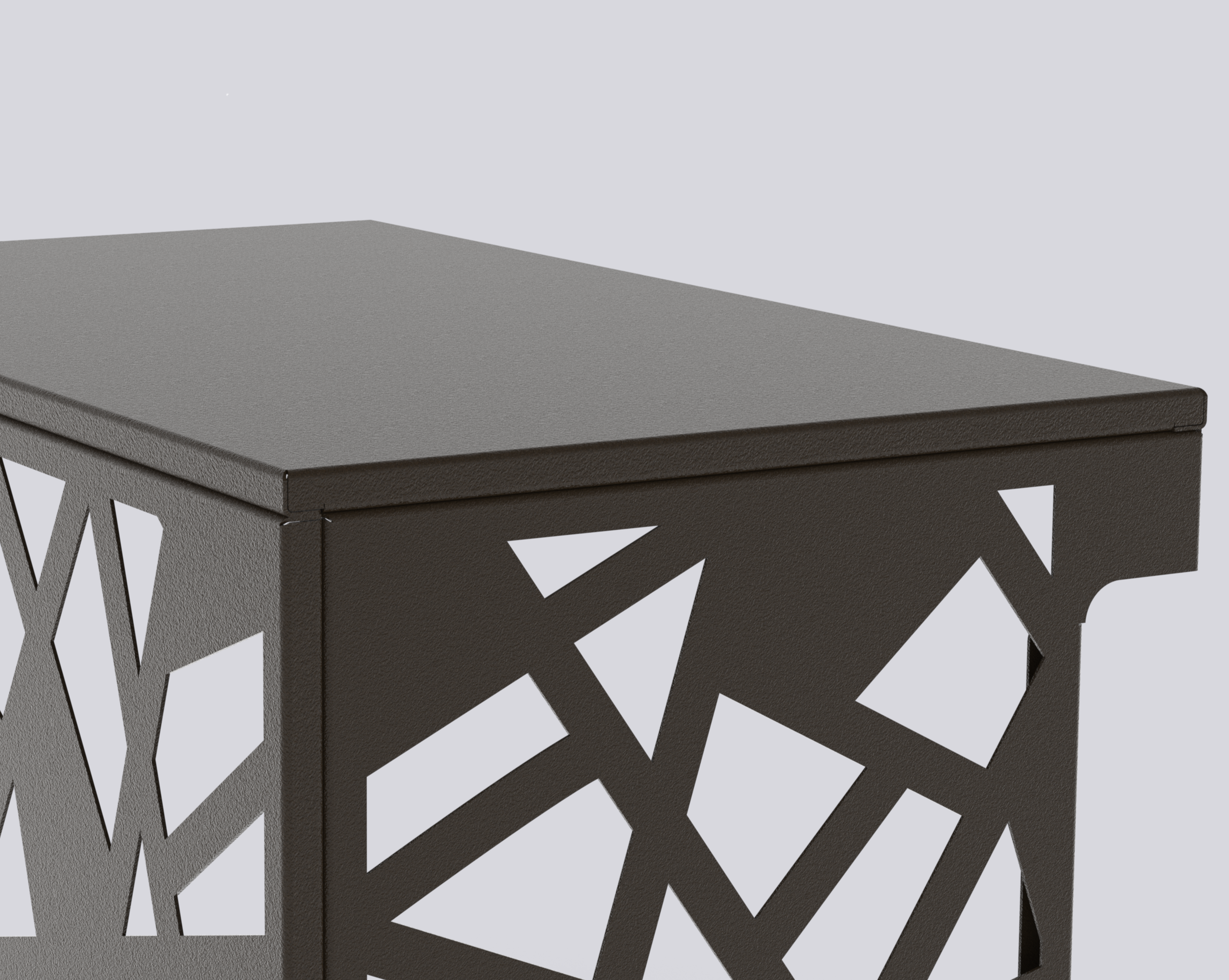 LINEA - Cache-climatisation en aluminium