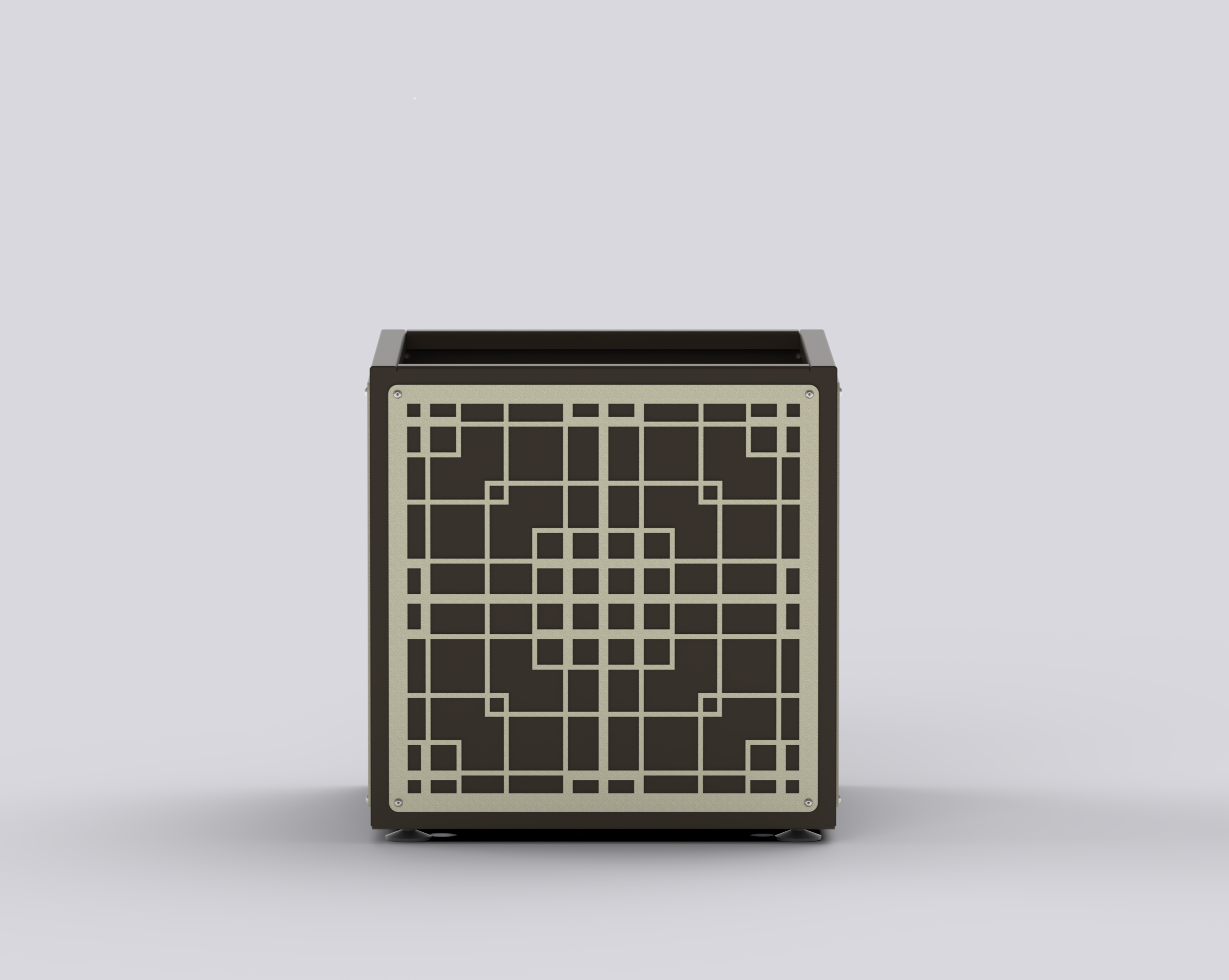 HORIZON - Jardinière Prestige - carré 50x50x50cm
