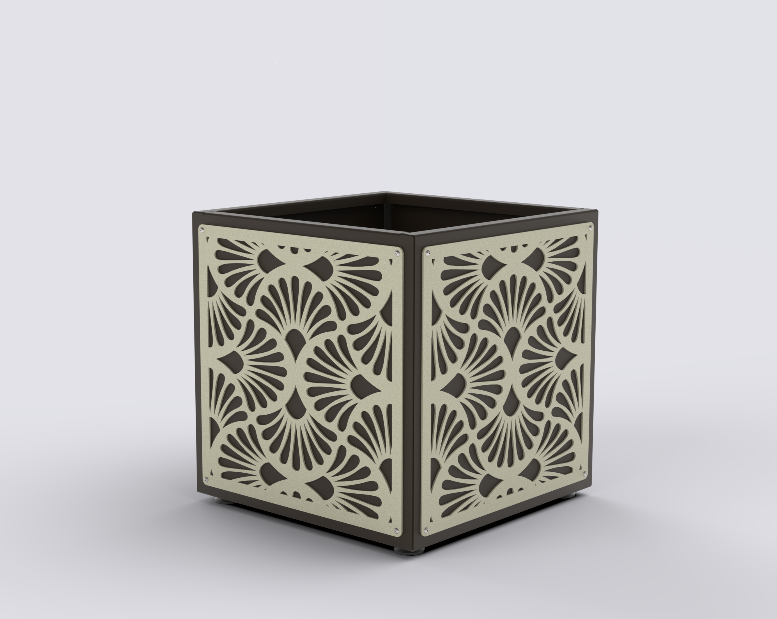 BLOOM - Jardinière Prestige - carré 50x50x50cm