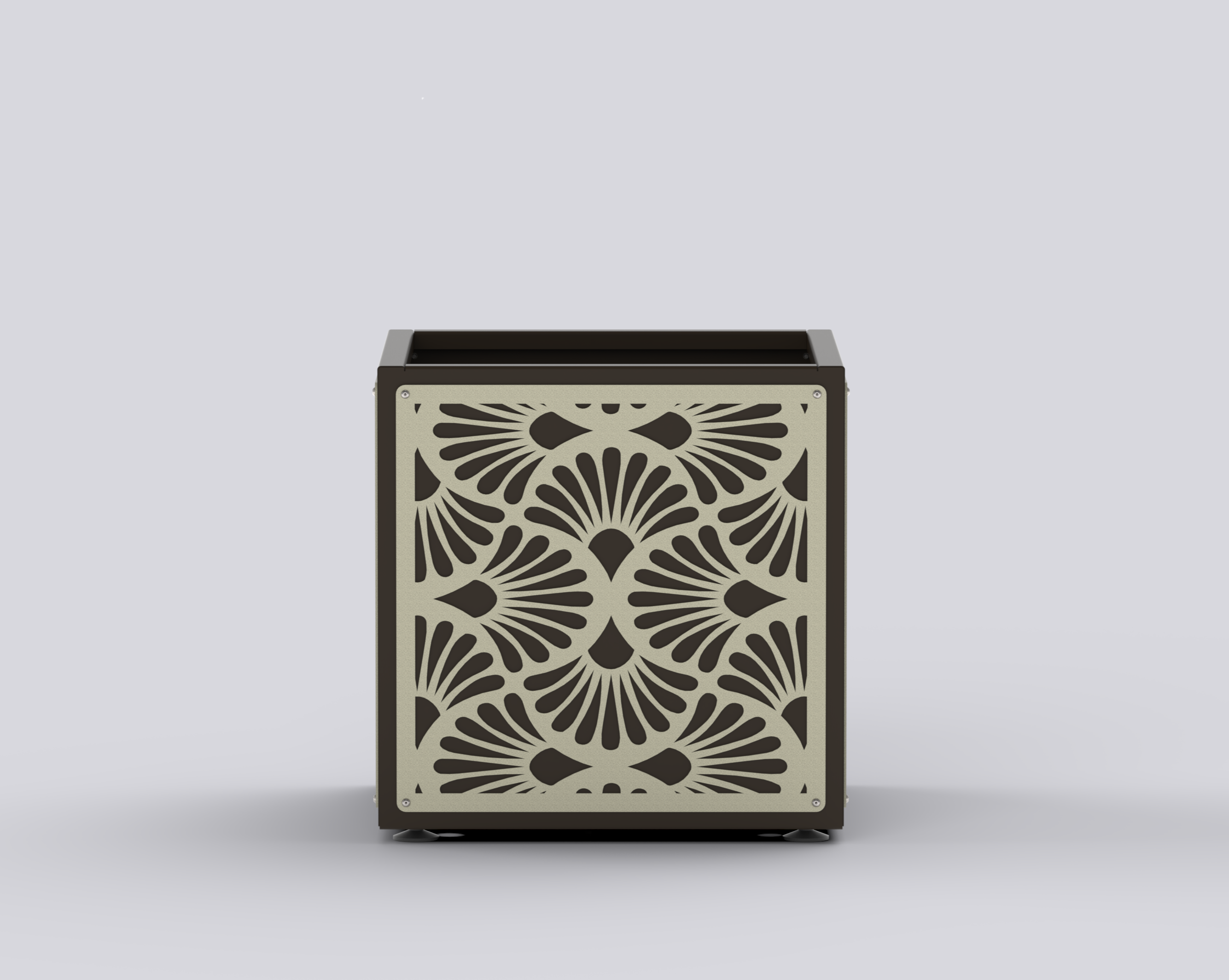 BLOOM - Jardinière Prestige - carré 50x50x50cm