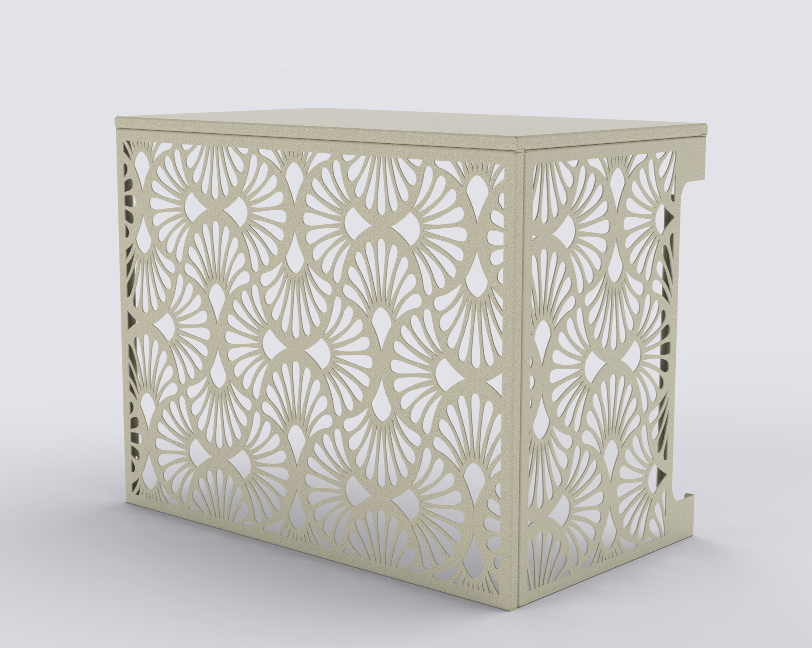BLOOM - Cache-climatisation en aluminium
